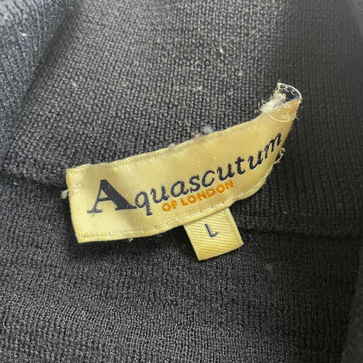 Aquascutum Check Cardigan Size Large