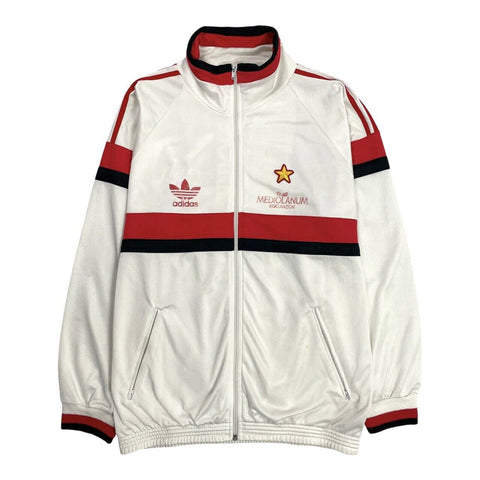 Vintage AC Milan 1990-1992 Adidas Track Jacket, Size Medium