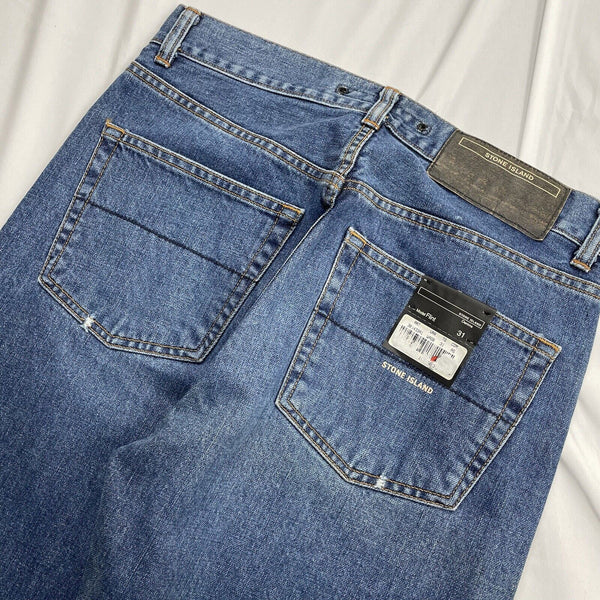 Vintage Stone Island Denims Jeans, W31 L32 New With Tags 2003