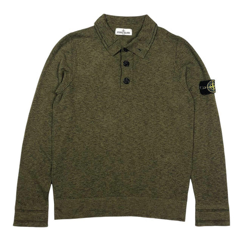 Stone Island Quarter Zip, Size Medium