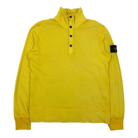 Stone Island Quarter Zip, Size Medium