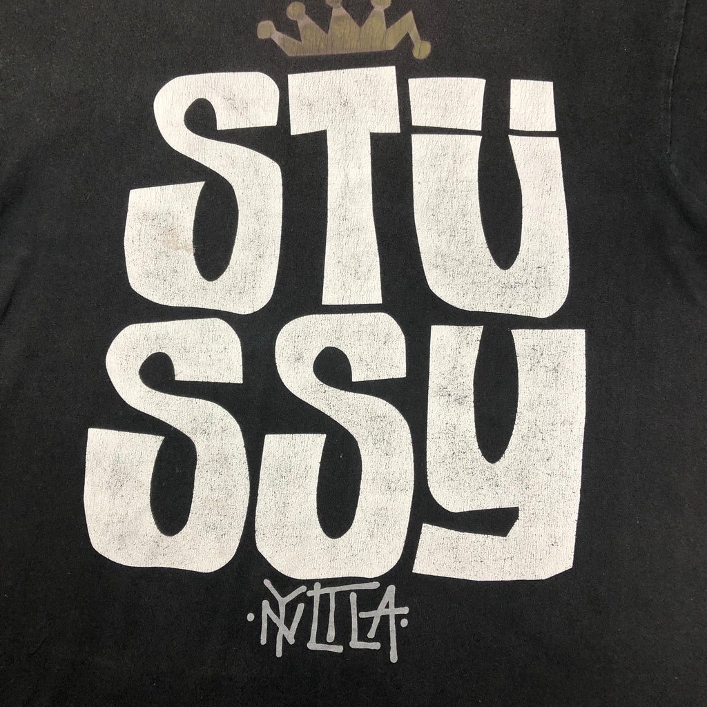 Vintage Stussy Crown Tee, Size XL – Come Up Vintage