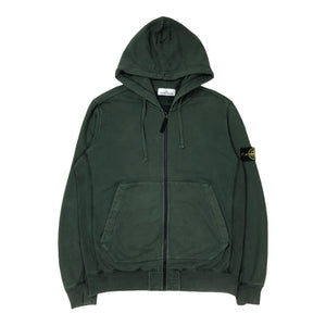 Stone Island Zip Up Hoodie, Size XXL