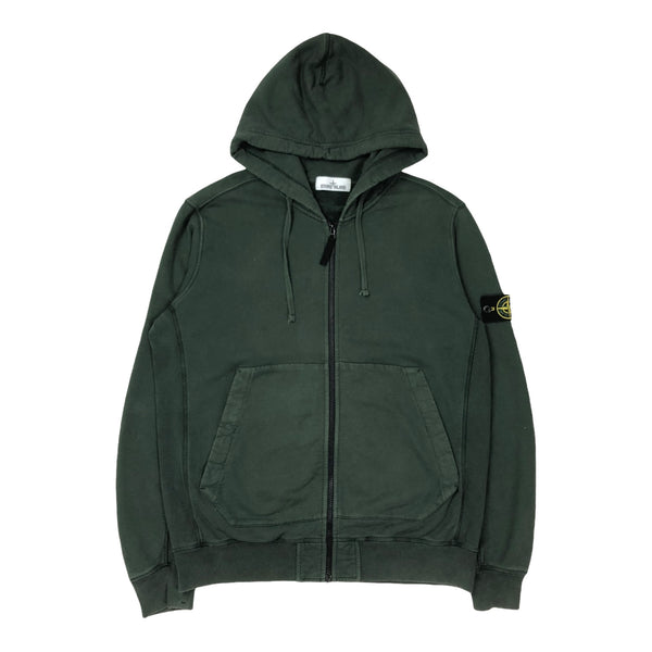 Stone Island Zip Up Hoodie, Size XXL