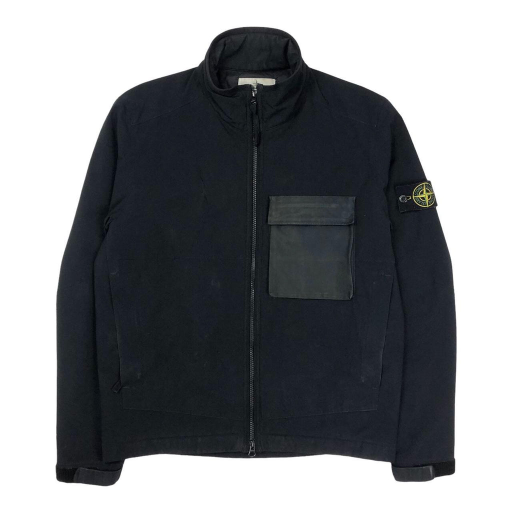 Stone island soft shell on sale white