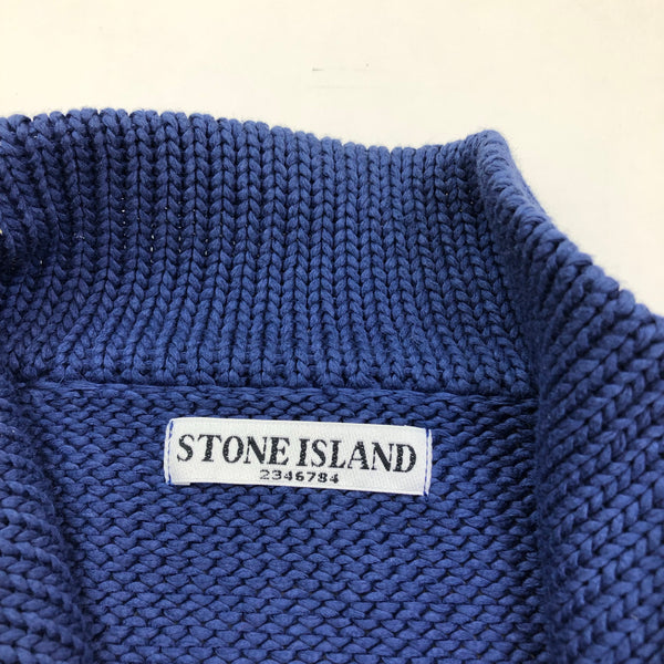 Stone Island Chunky Knit Cardigan, Size XL