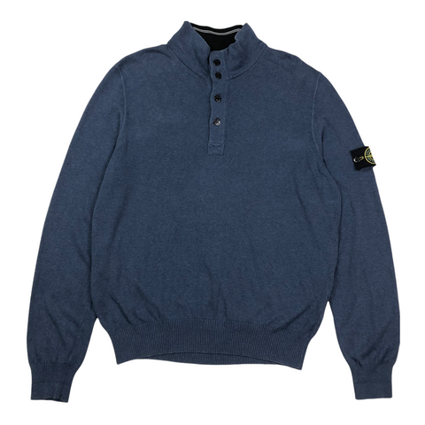 Stone Island Quarter Zip Jumper, Size XL